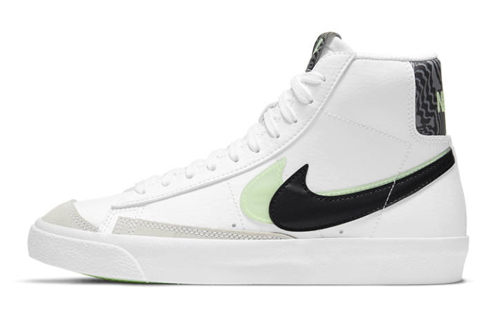 Nike Nike Blazer Mid 77 SE GS Double Swoosh - White Vapor Green