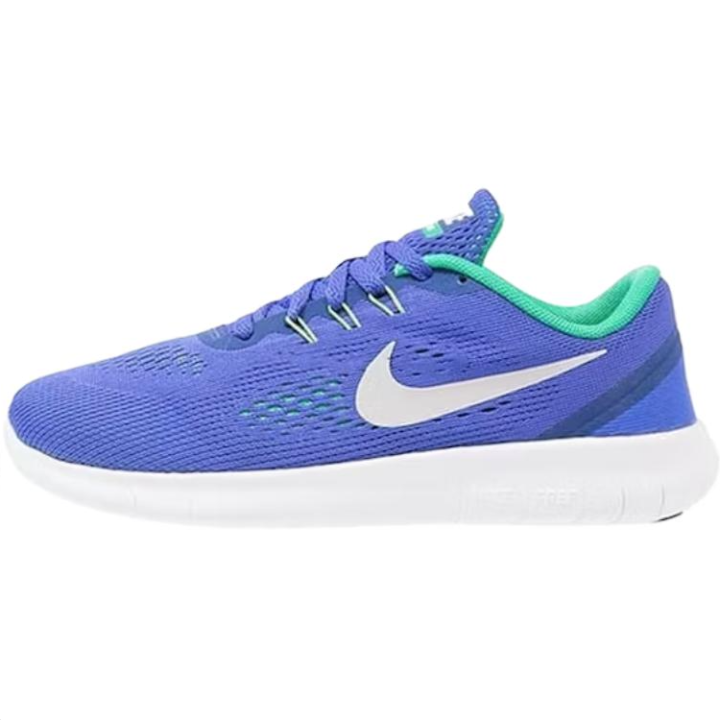 Nike Nike Free RN Abrasion Resistant Low top Kids' Running Shoes Blue Kids'