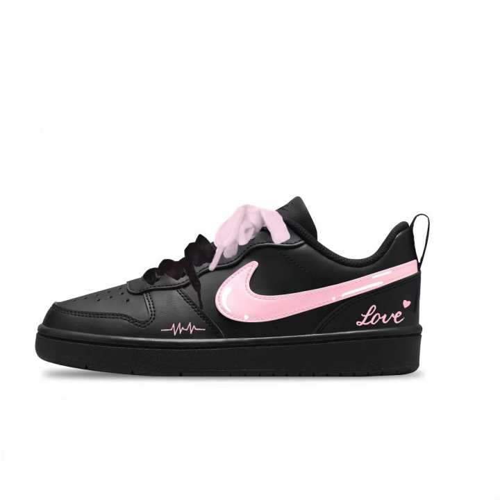 Nike Nike Court Borough Slip Resistant Abrasion Resistant Low top Skateboard Shoes Kids'