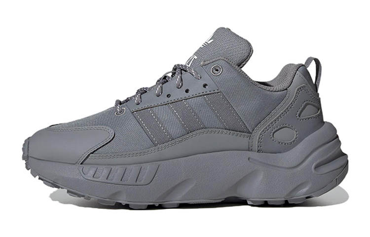 Adidas Originals ZX 22 Cushioning, Wear Resistant Low top Running Shoes Gray