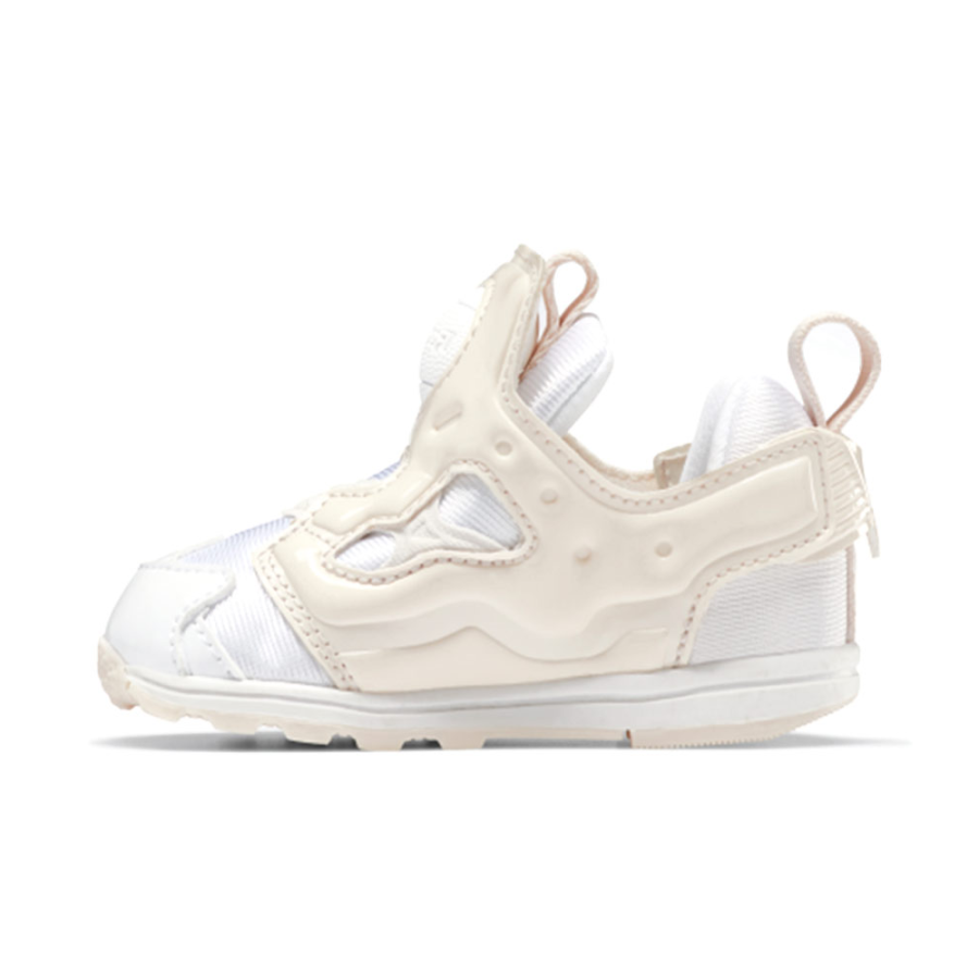 Reebok Versa Pump Fury Low top Toddler Shoes Beige Infant And Toddler