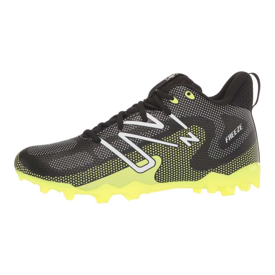 New Balance New Balance FreezeLX V4 Jr Mid top Kids' Soccer Shoes Black Green Kids'