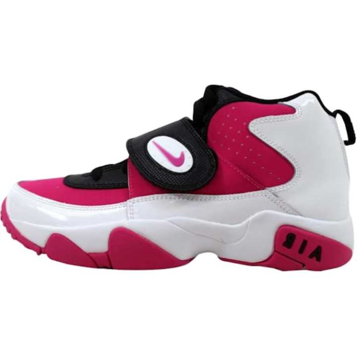Nike Nike Air Mission Mid top Basketball Shoes White Pink Unisex