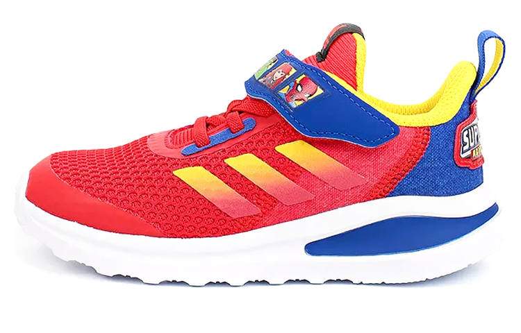 Adidas ZHIZHUXIA x Adidas Superhero El I Low top Toddler Shoes Red Blue Yellow Infant And Toddler