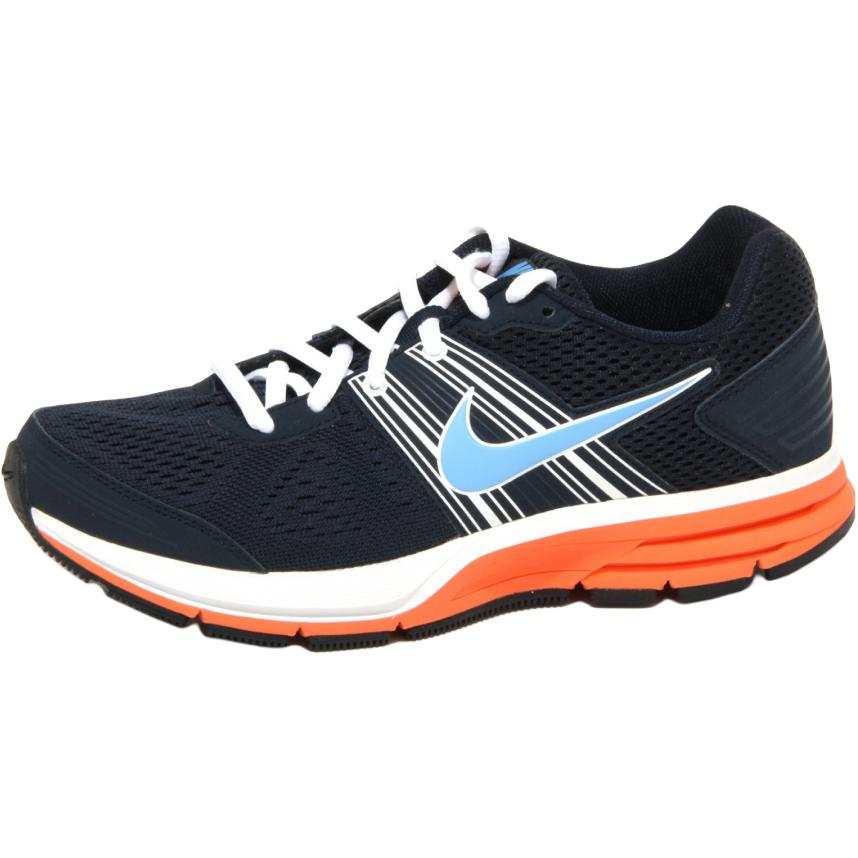 Nike Nike Slip Resistant Abrasion Resistant Low top Kids Lifestyle Shoes Blue Orange Teenagers
