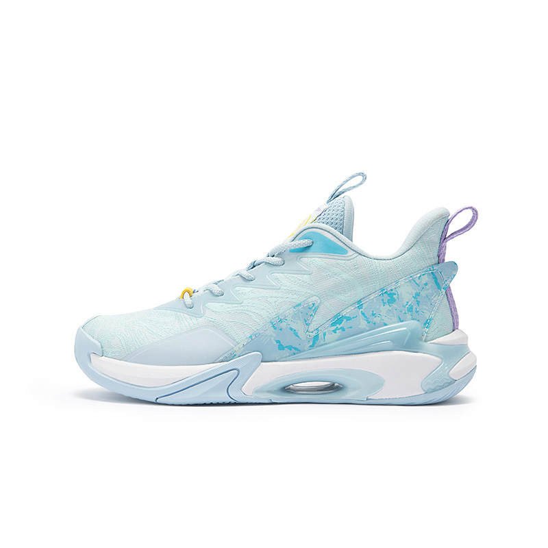 XTEP Hester Comfortable Low top Basketball Shoes Blue Purple Unisex