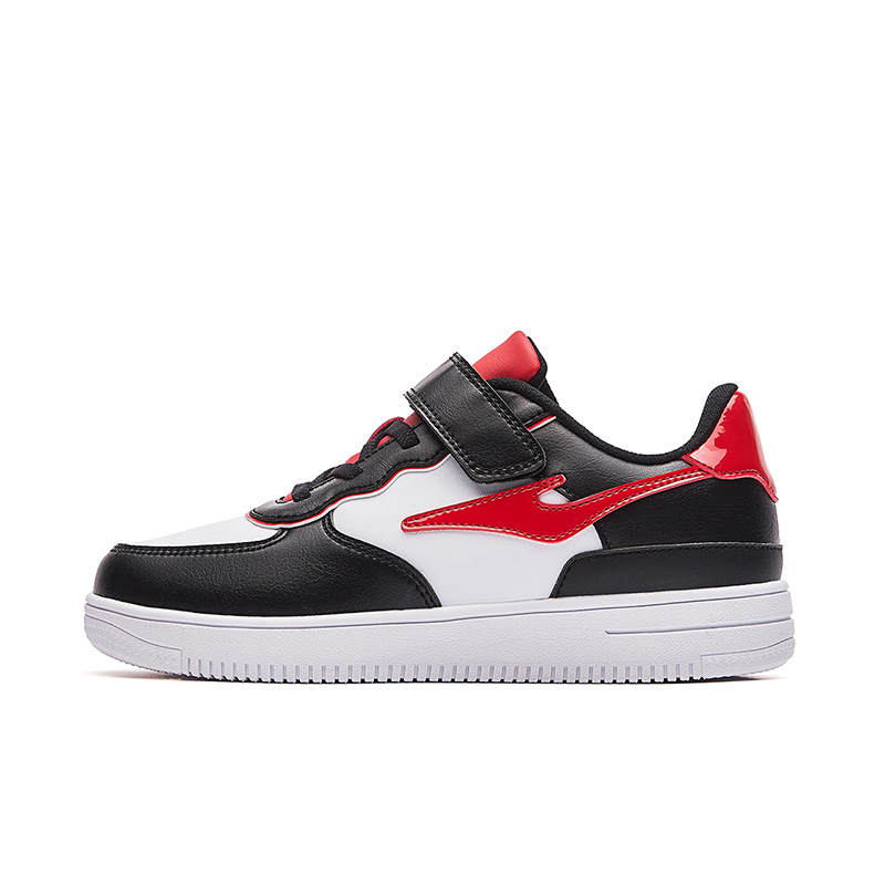 ERKE KIDS Low top Kids' Skateboarding Shoes White Black Red Kids'