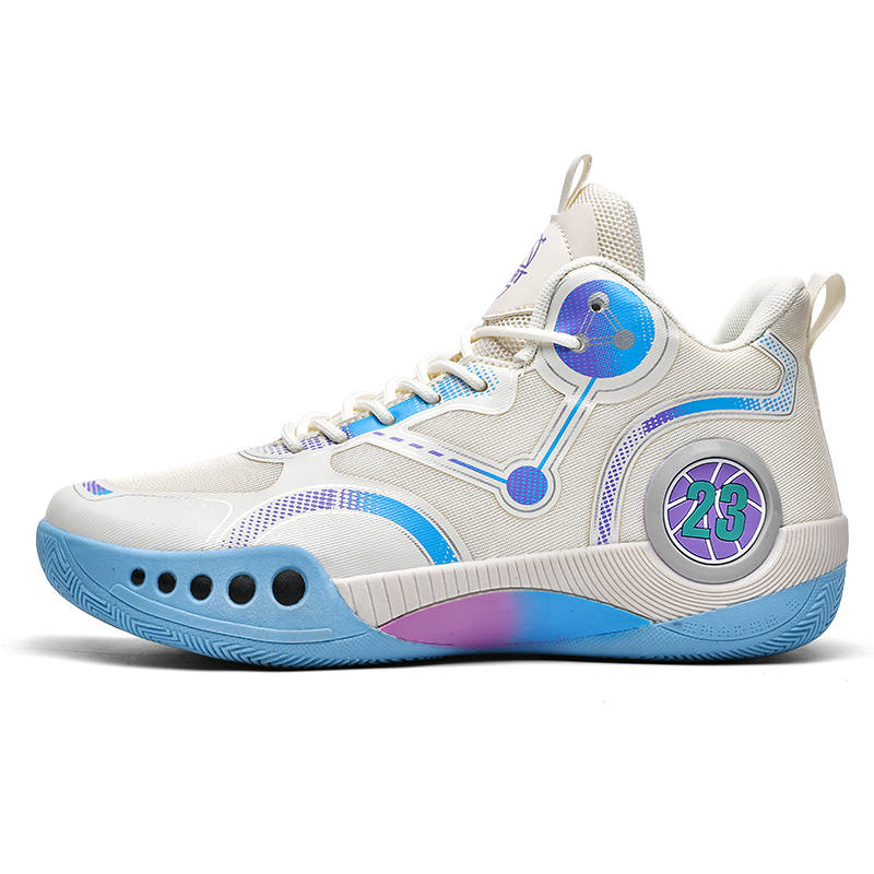 HBRK Abrasion Resistant Rebound Slip Resistant Abrasion Resistant Rebound Slip Resistant Children's Basketball Shoes