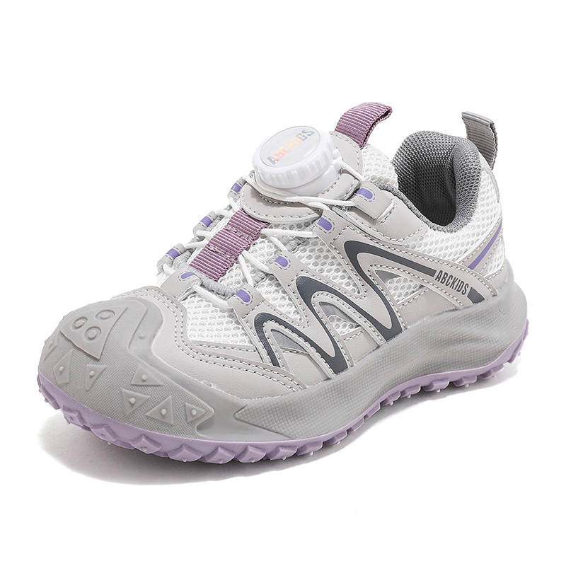 ABC KIDS Versatile Cushioning Abrasion Resistant Low top Kids Lifestyle Shoes Purple Kids'