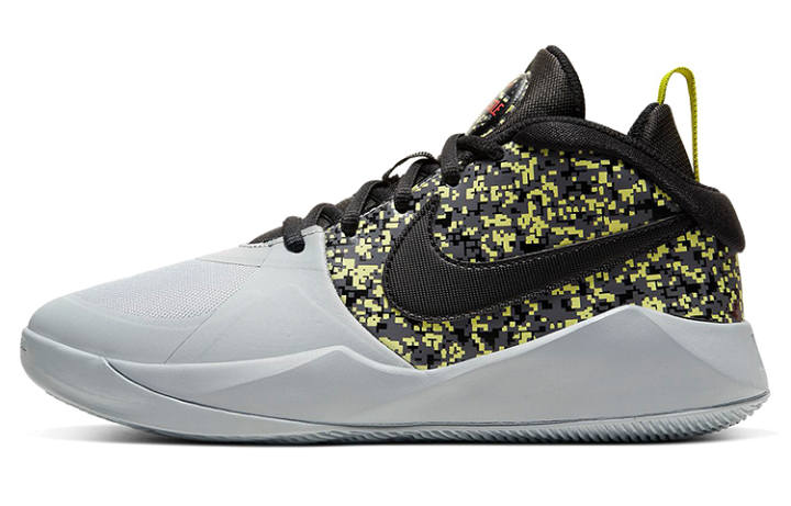Nike Nike Team Hustle D 9 Slip Resistant Cushioning Abrasion Resistant Breathable Mid top Performance Basketball Shoes