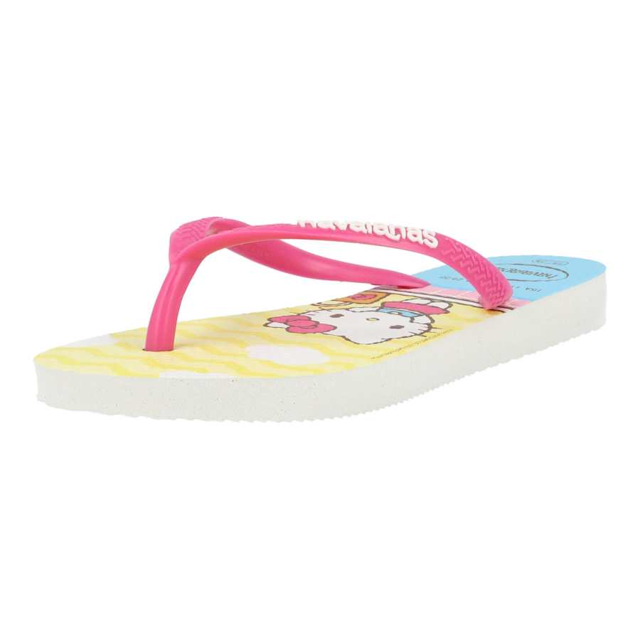 Havaianas x Hello Kitty Kids' Home Slippers Blue Yellow