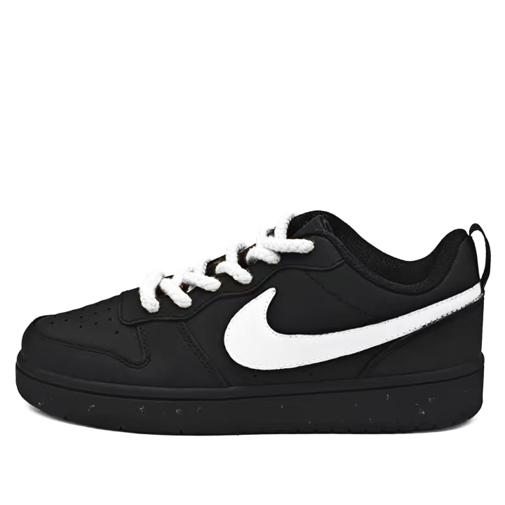 Nike Nike Court Borough Leather Slip Resistant, Abrasion Resistant, Lightweight Cushioning Low top Kids' Skateboarding Shoes