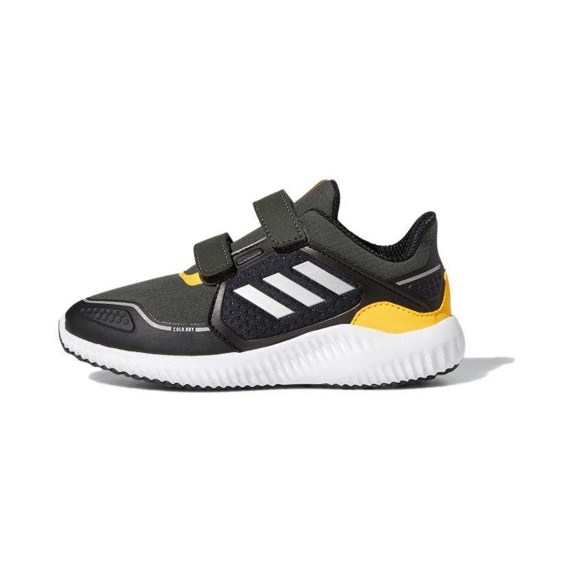 Adidas Adidas Climawarm Bounce Abrasion Resistant Low top Kids' Running Shoes Gray Children Aged 3 7 Years Old