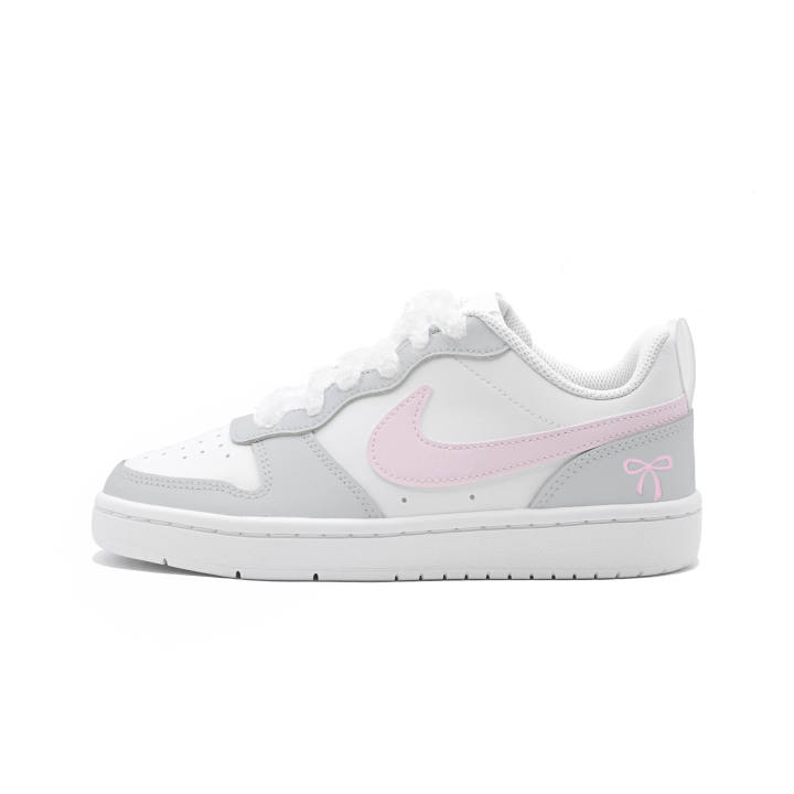 Nike Nike Court Borough Low 2 Leather Cushioning Abrasion Resistant Cushioning, Wear Resistant Low top