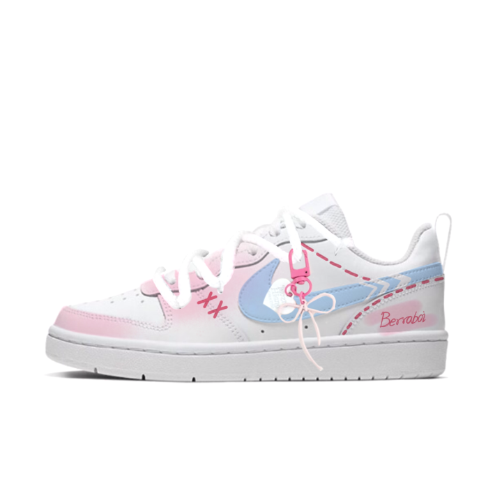 Nike Nike Court Borough 2 Leather Slip Resistant Abrasion Resistant Slip Resistant Abrasion Resistant Low top