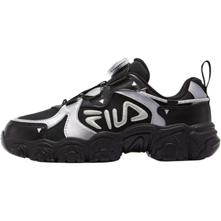 FILA KIDS Cat Claw Synthetic Leather Support Low top Kids' Running Shoes Teenagers
