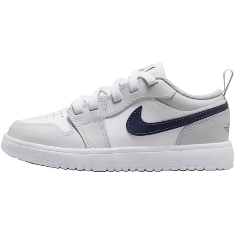 Jordan Jordan 1 Low top Children's Basketball Shoes White Children Aged 3 7 Years Old