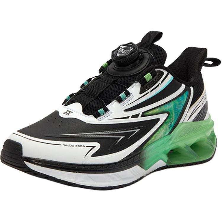 361°KIDS Low top Running Shoes Black Green Teenagers