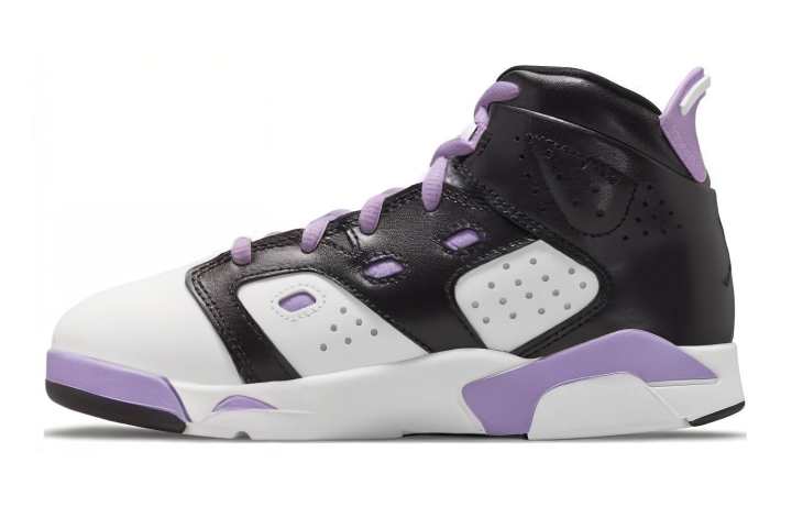 Jordan Jordan Ps6 High top Basketball Shoes Black White Purple Unisex