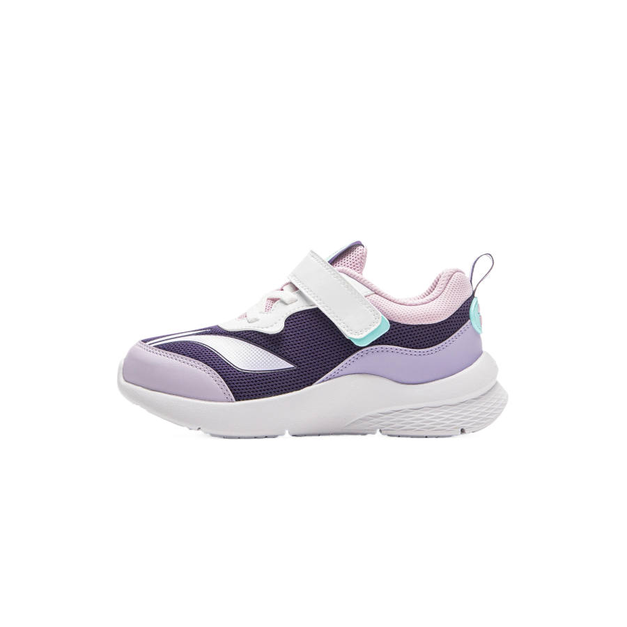 Li-Ning YOUNG Li Ning YOUNG Sportlife Low top Kids Lifestyle Shoes Eggplant Purple/Breeze Purple Children Aged 3 7 Years Old