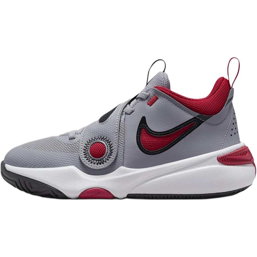 Nike Nike Team Hustle D 11 Low top Basketball Shoes Gray Unisex
