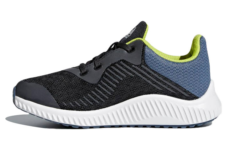 Adidas Adidas Fortarun K Slip Resistant And Breathable Kids Lifestyle Shoes Black Blue White Kids'