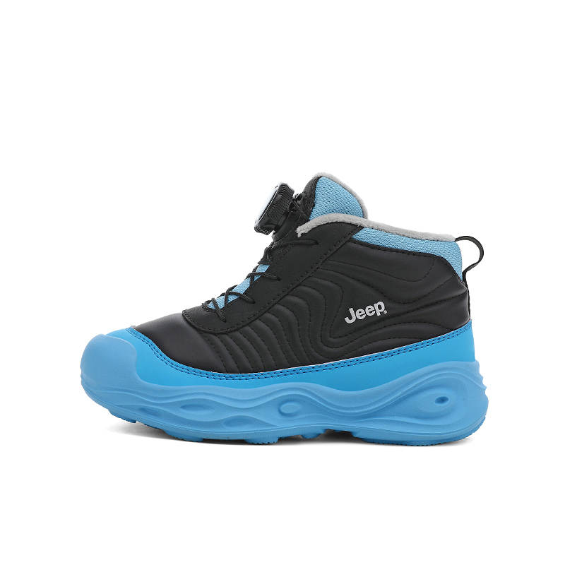 Jeep Synthetic Leather, Textile Outdoor Sports Fleece Lined Anti Kick Abrasion Resistant Lightweight Cushioning Thermal