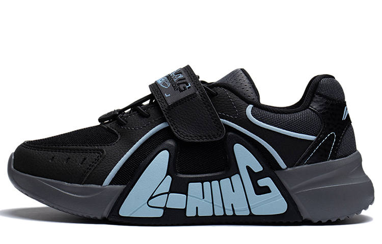 Li-Ning YOUNG Li Ning YOUNG LN 90 Letter Slip Resistant, Abrasion Resistant, Rebound, Breathable Low top Casual Shoes Teenagers