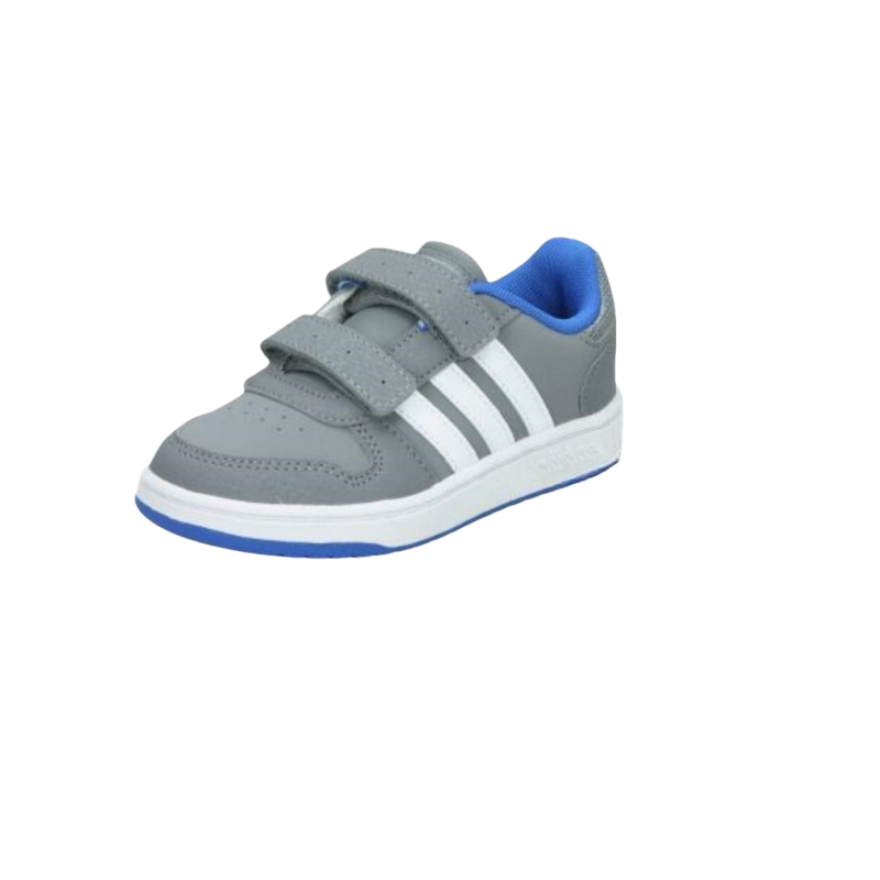 Adidas Adidas Hoops 2.0 Slip Resistant Abrasion Resistant Low top Toddler Shoes Gray Infant And Toddler