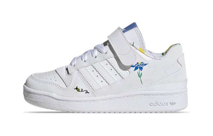 Adidas Originals Adidas Forum Low Little Kid 'Save The Bees'