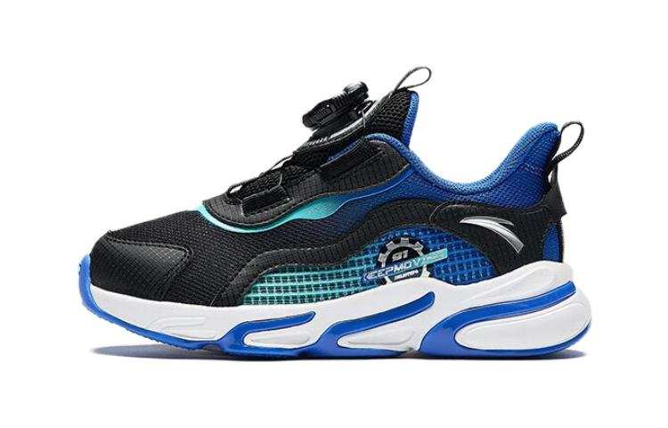Antakids Cushioning, Wear Resistant Low top Kids' Running Shoes Black Blue Green Children Aged 3 7 Years Old