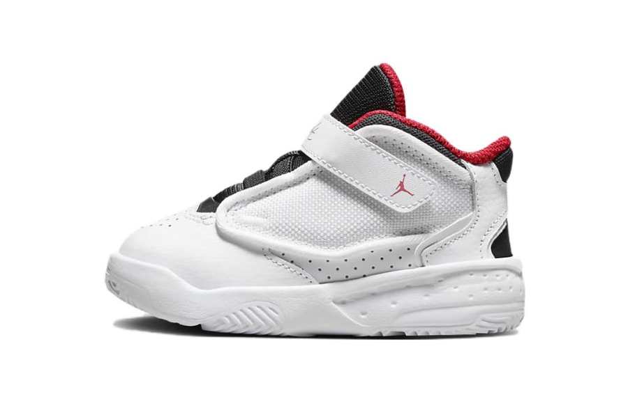 Jordan Jordan Max Aura 4 TD Slip Resistant Anti Kick Mid top Baby & Toddler Shoes White Infant And Toddler