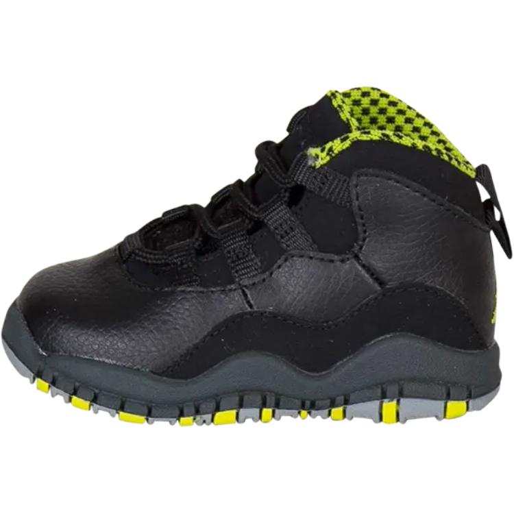 Jordan Jordan Air Jordan 10 Leather Toddler Shoes Black Infant And Toddler