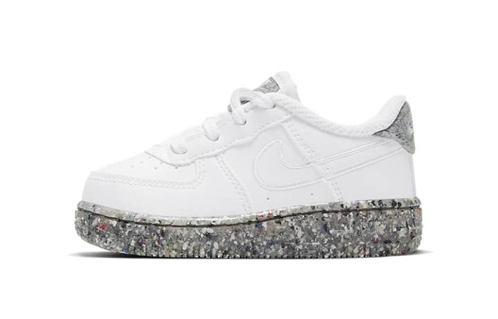 Nike Nike Air Force 1 Low top Toddler Shoes White Gray Infant And Toddler