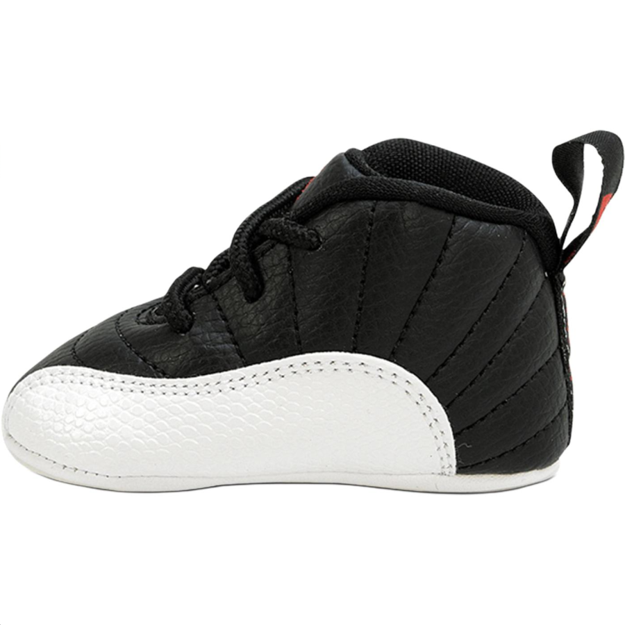 Jordan Jordan Air Jordan 12 Mid top Toddler Shoes Black Infant And Toddler