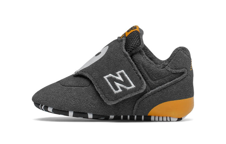 New Balance New Balance Classic Crib Comfortable Cushioning Low top Toddler Shoes Dark Gray Infant And Toddler