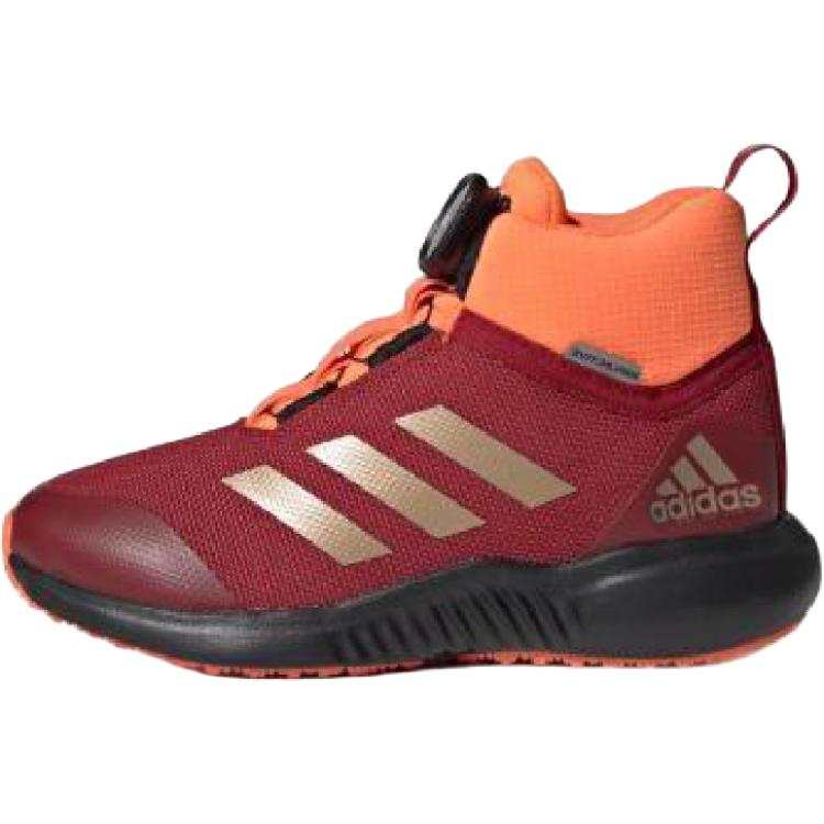 Adidas Adidas Fortatrail Slip Resistant Abrasion Resistant High top Kids Lifestyle Shoes Red Orange Kids'