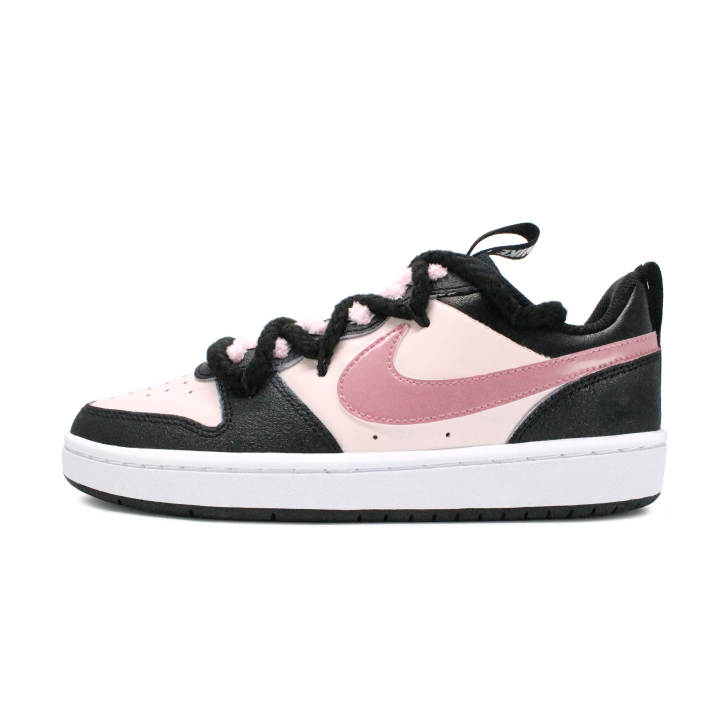 Nike Nike Court Borough 2 Synthetic Leather Slip Resistant Abrasion Resistant Support