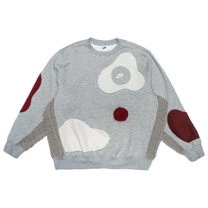 Nike Nike Sweatshirts Unisex Light Gray Crew Neck Moderate Regular