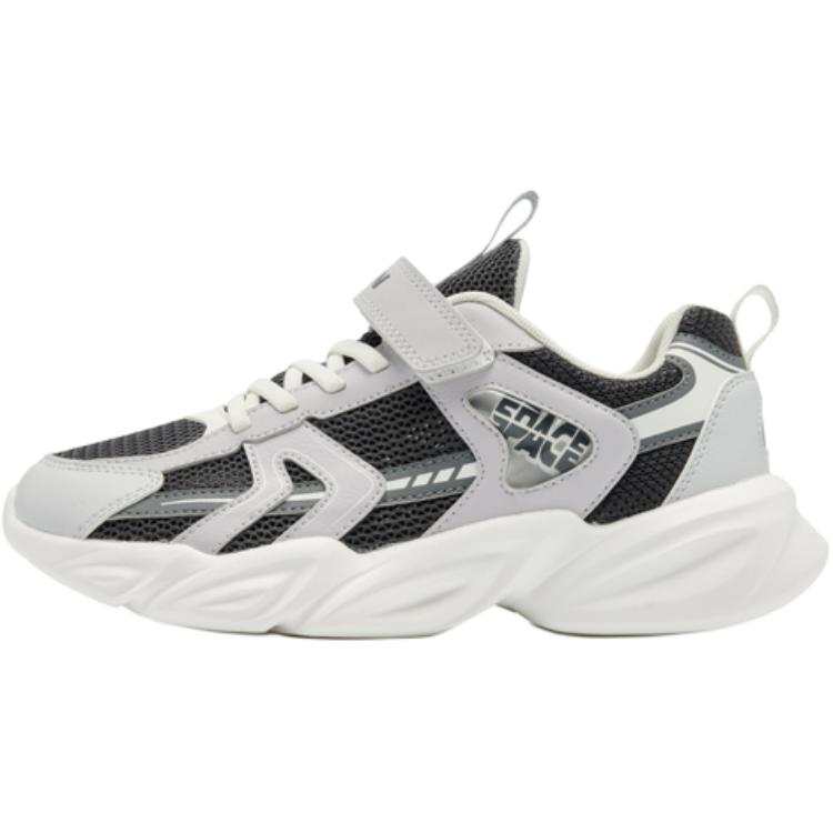 QIAODAN Low top Casual Shoes Gray Teenagers