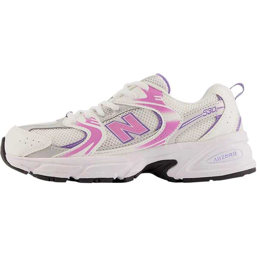 New Balance New Balance NB 530 Abrasion Resistant Low top Kids' Running Shoes White Teenagers