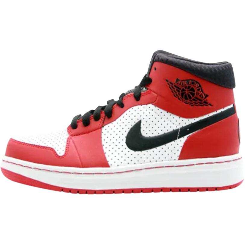 Jordan Jordan Alpha 1 High top Basketball Shoes Red Unisex