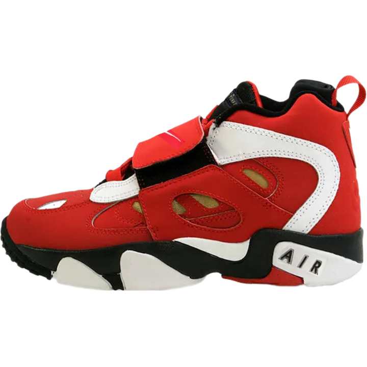 Nike Nike Air Diamond Turf 2 Mid top Basketball Shoes Red Unisex