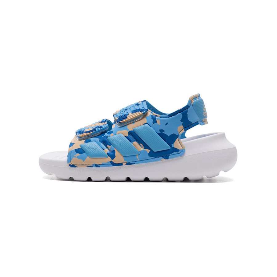 Adidas Adidas Altaswim Breathable Abrasion Resistant Breathable And Wear resistant Low top Toddler Shoes Blue White