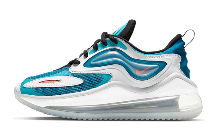 Nike Nike Air Max Zephyr Cushioning Abrasion Resistant Low top Casual Shoes White Blue Unisex