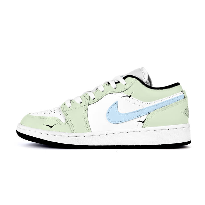 Jordan Jordan Air Jordan 1 Low Leather Slip Resistant Abrasion Resistant Slip Resistant Abrasion Resistant Low top