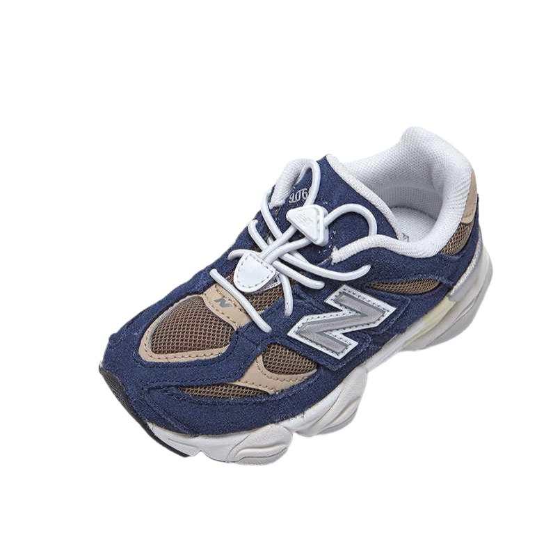 New Balance New Balance NB 9060 Cow Leather Toddler Shoes Navy Blue Infant And Toddler