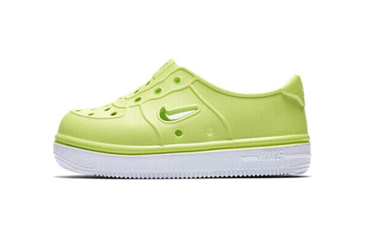 Nike Nike Air Force 1 Lightweight Breathable Lightweight And Breathable Low top Skateboard Shoes Neon Green