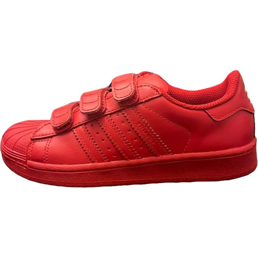 Adidas Adidas Superstar Collection Low top Kids' Skateboarding Shoes Red Teenagers