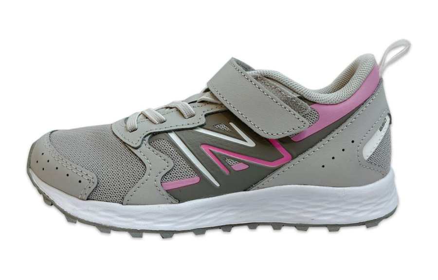 New Balance New Balance NB 650 V1 Anti Kick And Abrasion Resistant Low top Kids' Running Shoes Gray Pink Kids'